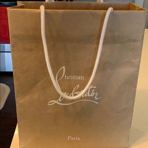 Christian Louboutin shopping bag for sale